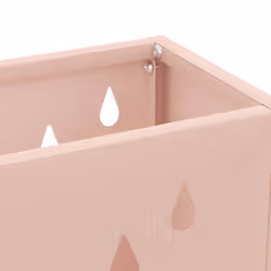 VidaXL 868519 portaombrelli Metallo Rosa - Vista aggiuntiva 5