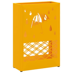VidaXL 868521 portaombrelli Metallo Giallo