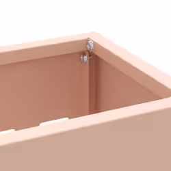 VidaXL 868525 portaombrelli Acciaio Rosa - Vista aggiuntiva 5