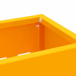 VidaXL 868527 portaombrelli Metallo Giallo - Vista aggiuntiva 5