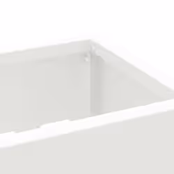 VidaXL 868529 portaombrelli Metallo Bianco - Vista aggiuntiva 4