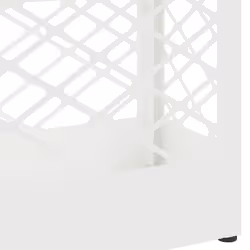 VidaXL 868529 portaombrelli Metallo Bianco - Vista aggiuntiva 5