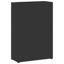 VidaXL 868536 portaombrelli Acciaio Nero