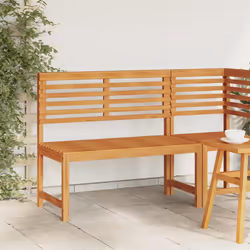 vidaXL Panchina da giardino Marrone 100 x 50 x 91cm - Vista aggiuntiva 3