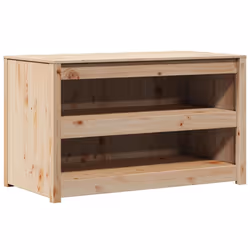 vidaXL Mobile da cucina con lo scaffale Marrone 106 x 55 x 64 cm - Vista aggiuntiva 2