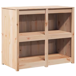 vidaXL Mobile da cucina con lo scaffale Marrone 106 x 55 x 92 cm - Vista aggiuntiva 2