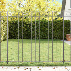 Pannello in Acciaio Grigio per Recinzioni 1.7x1.5 m Vidaxl