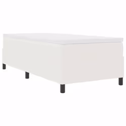 vidaXL Letto a molle Crema 90 x 200 cm Tessuto in velluto a coste - Vista aggiuntiva 3