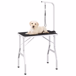 VidaXL 4016395 pettine e spazzola per animali Nero - Vista aggiuntiva 3