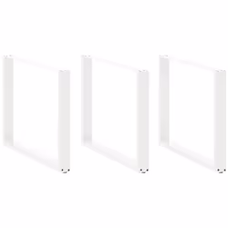 Colore: Bianco Materiale: Acciaio verniciato a polvere Dimensioni complessive: 100 x (72-73) cm (L x A) Forma a U Dimensioni ...