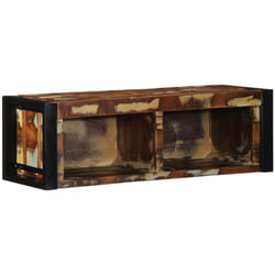 Vidaxl - Mobile Porta tv Multicolore 80x30x25 cm Legno Massello Recupero