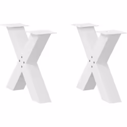 Colore: Bianco Materiale: Acciaio verniciato a polvere Dimensioni complessive: 50 x (42-43) cm (L x A) A forma di X Dimension ...