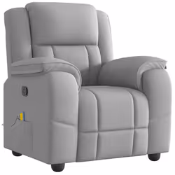 VidaXL 4015719, Tessuto, Grigio, Schiuma, 110 kg, 960 mm, 990 mm