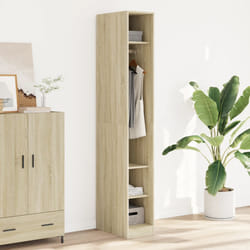 vidaXL Armadio Rovere Sonoma 30x50x200 cm in Legno Multistrato