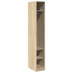 vidaXL Armadio Rovere Sonoma 30x50x200 cm in Legno Multistrato - Vista aggiuntiva 2
