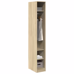 vidaXL Armadio Rovere Sonoma 30x50x200 cm in Legno Multistrato - Vista aggiuntiva 3