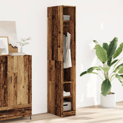 Armadio Legno Antico 30x50x200 cm in Legno Multistrato Vidaxl 231195