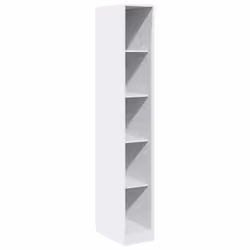 vidaXL Armadio Bianco 30x50x200 cm in Legno tecnico - Vista aggiuntiva 2