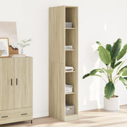vidaXL Armadio Rovere Sonoma 30x50x200 cm in Legno tecnico