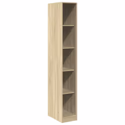 vidaXL Armadio Rovere Sonoma 30x50x200 cm in Legno tecnico - Vista aggiuntiva 2