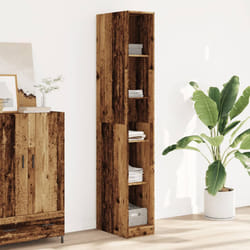 vidaXL Armadio Legno Antico 30x50x200 cm in Legno tecnico