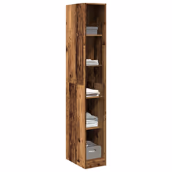 vidaXL Armadio Legno Antico 30x50x200 cm in Legno tecnico - Vista aggiuntiva 3