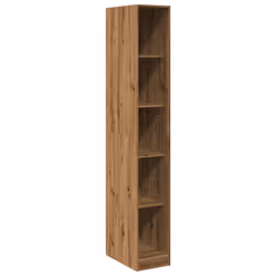 vidaXL Armadio Rovere Artigianale 30x50x200 cm in Legno tecnico - Vista aggiuntiva 2