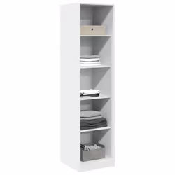 vidaXL Armadio Bianco 50x50x200 cm in Legno tecnico - Vista aggiuntiva 3