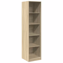 vidaXL Armadio Rovere Sonoma 50x50x200 cm in Legno tecnico - Vista aggiuntiva 2