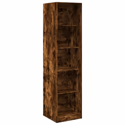 vidaXL Armadio Rovere Fumo 50x50x200 cm in Legno tecnico - Vista aggiuntiva 2