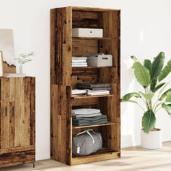 Armadio Legno Antico 80x50x200 cm in Legno Multistrato Vidaxl 650509