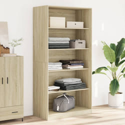 vidaXL Armadio Rovere Sonoma 100x50x200 cm in Legno tecnico
