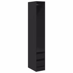 VidaXL 3307739 armadio/guardaroba per camera da letto Nero - Vista aggiuntiva 2