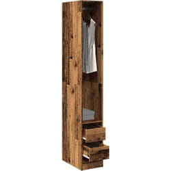 Armadio Legno Antico 30x50x200 cm in Legno Multistrato Vidaxl 440479