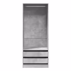 VidaXL 3307750 armadio/guardaroba per camera da letto Grigio - Vista aggiuntiva 4