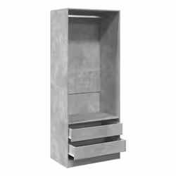 VidaXL 3307750 armadio/guardaroba per camera da letto Grigio - Vista aggiuntiva 5
