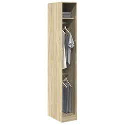 vidaXL Armadio Rovere Sonoma 30x50x200 cm in Legno Multistrato