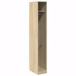 vidaXL Armadio Rovere Sonoma 30x50x200 cm in Legno Multistrato - Vista aggiuntiva 2