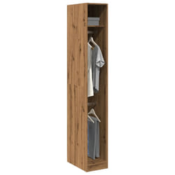 vidaXL Armadio Rovere Artigianale 30x50x200 cm in Legno Multistrato