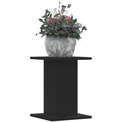 Vidaxl - Supporti per Piante 2 pz Neri 30x30x40 cm Legno Multistrato