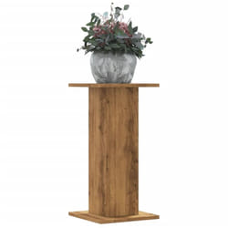 Supporti Piante 2 pz Rovere Artigianale 30x30x60 cm Truciolato Vidaxl 390701