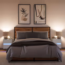 VidaXL 3307962 comodino Bianco