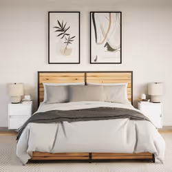VidaXL 3307962 comodino Bianco - Vista aggiuntiva 4