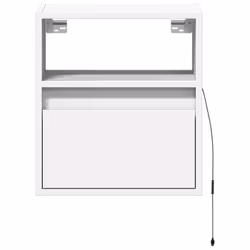 VidaXL 3307976 comodino 1 cassetto/cassetti Bianco - Vista aggiuntiva 6