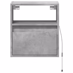 VidaXL 3307981 comodino Colore cemento - Vista aggiuntiva 6
