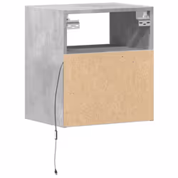 VidaXL 3307981 comodino Colore cemento - Vista aggiuntiva 8