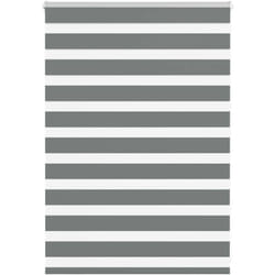 Vidaxl - Tenda a Rullo Zebra Larghezza Tessuto 105,9 cm Poliestere