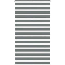 Tenda a Rullo Zebra Larghezza Tessuto 130,9 cm Poliestere Vidaxl 869587