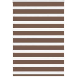 Tenda a Rullo Zebra Larghezza Tessuto 100,9 cm Poliestere vidaXL