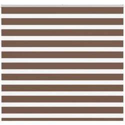 Tenda a Rullo Zebra Larghezza Tessuto 160,9 cm Poliestere vidaXL263257